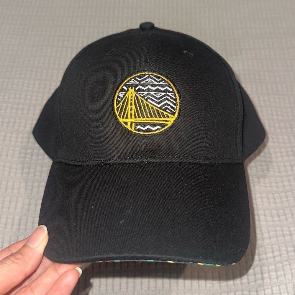 SF Golden State Warriors Black History Month Patterned SnapBack Hat